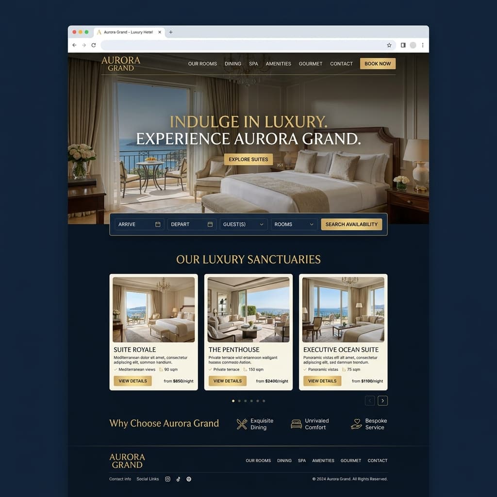 Luxury Hotel Booking